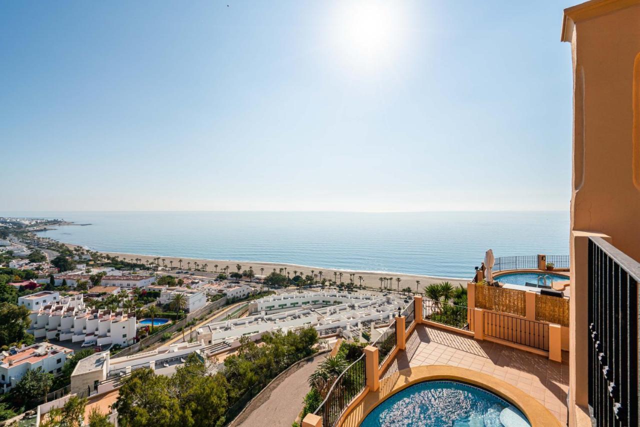 Chalet Con Vistas Al Mar Y Piscina Mojacar Luaran gambar