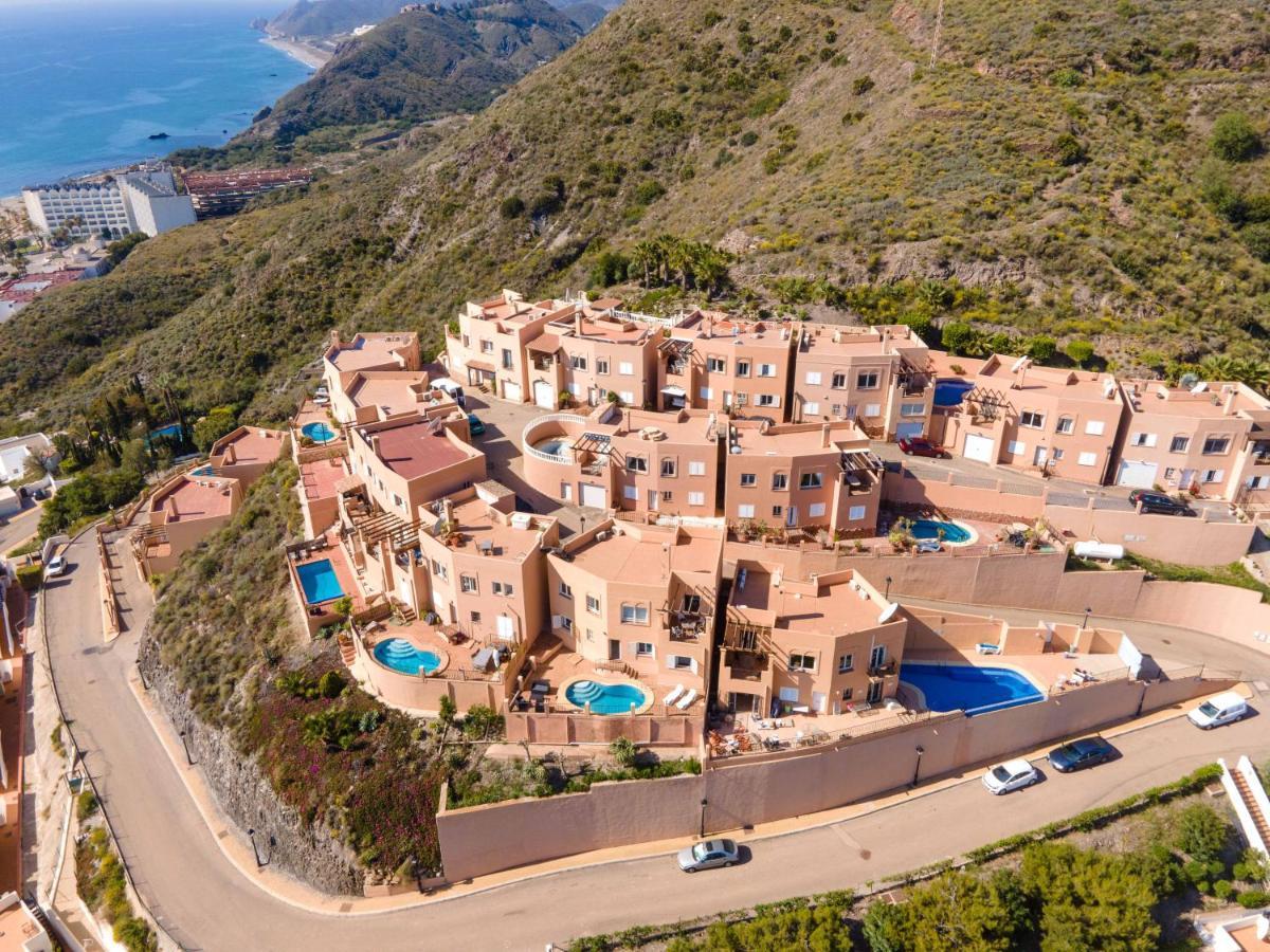 Chalet Con Vistas Al Mar Y Piscina Mojacar Luaran gambar