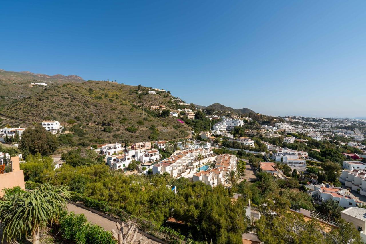Chalet Con Vistas Al Mar Y Piscina Mojacar Luaran gambar