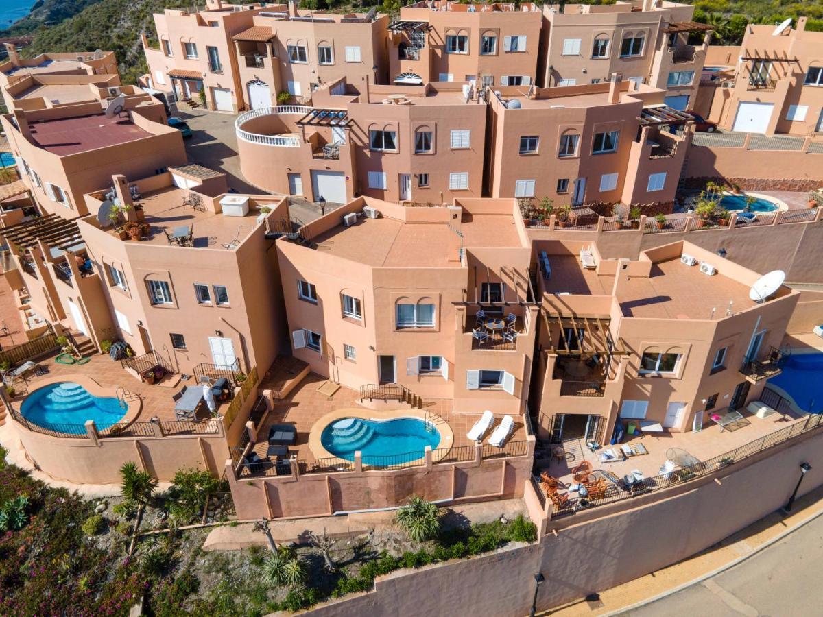 Chalet Con Vistas Al Mar Y Piscina Mojacar Luaran gambar