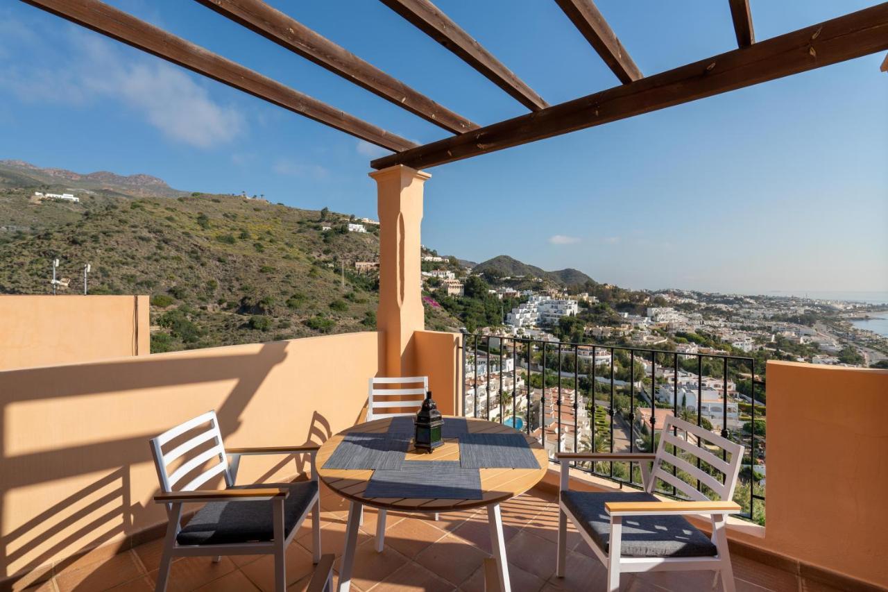 Chalet Con Vistas Al Mar Y Piscina Mojacar Luaran gambar