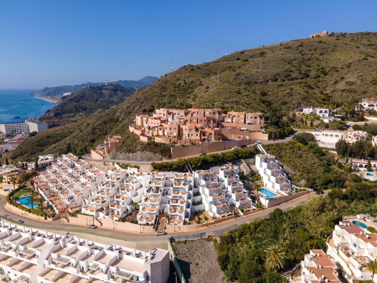 Chalet Con Vistas Al Mar Y Piscina Mojacar Luaran gambar