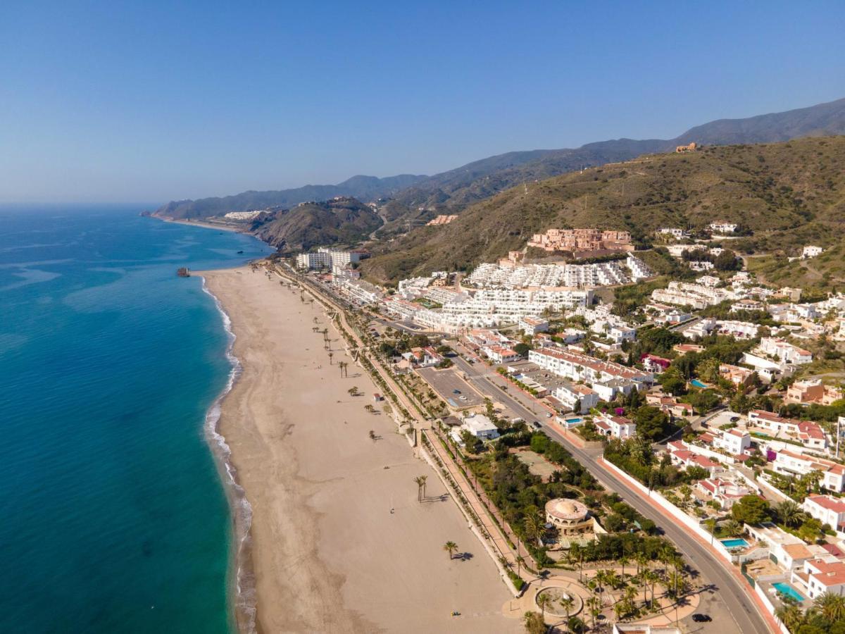 Chalet Con Vistas Al Mar Y Piscina Mojacar Luaran gambar