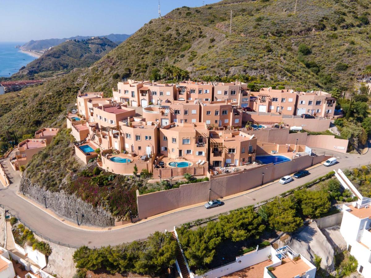 Chalet Con Vistas Al Mar Y Piscina Mojacar Luaran gambar